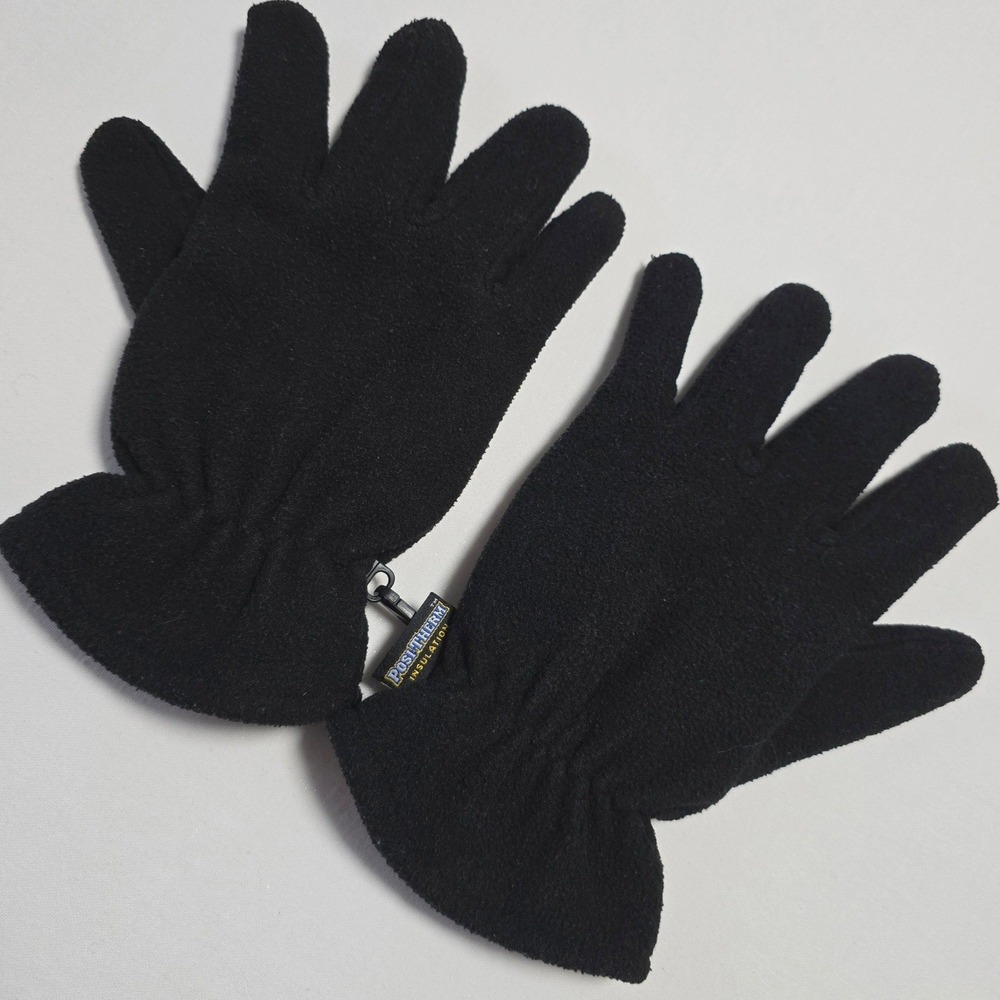 Posi-Therm Insulated Men's Size L Fleece Gloves Black Thermal 93000/L